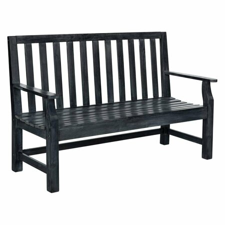 SAFAVIEH Indaka Bench, Dark Slate Gray PAT6703K